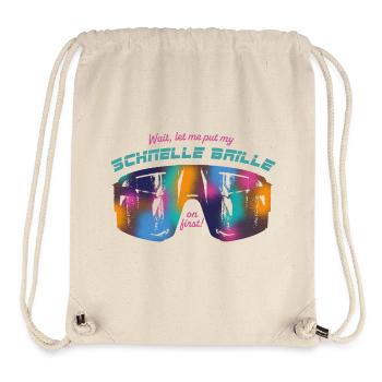 Schnelle Brille Modus - Stanley/Stella recycelter Gym Bag - Naturweiß - Vorne