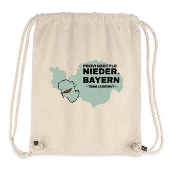 Niederbayern | LANDSHUT - Stanley/Stella recycelter Gym Bag - Naturweiß - Vorne