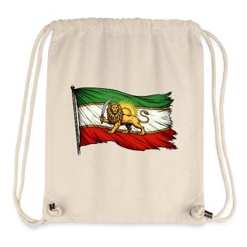 Persien Iran Fahne - Stanley/Stella recycelter Gym Bag - Naturweiß - Vorne