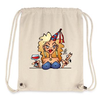Birthday party - Stanley/Stella Recycled Gym Bag - natural - Front