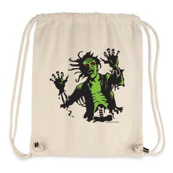 Zombie Attack - Stanley/Stella Recycled Gym Bag - natural - Front