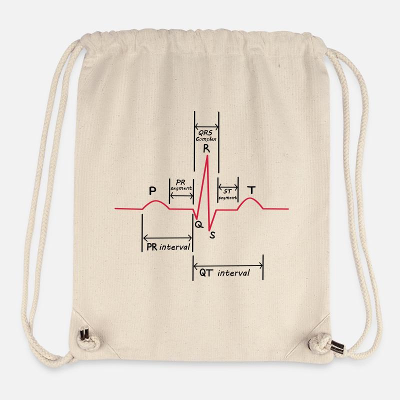 Ecg - Sac à cordon recyclé Stanley/Stella - blanc naturel