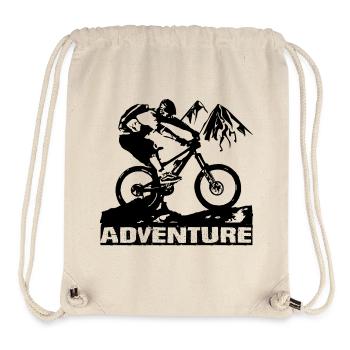 MTB - Sac à cordon recyclé Stanley/Stella - blanc naturel - Devant