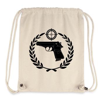 Pistol logo walther - Stanley/Stella Recycled Gym Bag - natural - Front