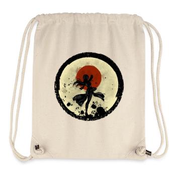Geisha Action - Stanley/Stella recycelter Gym Bag - Naturweiß - Vorne