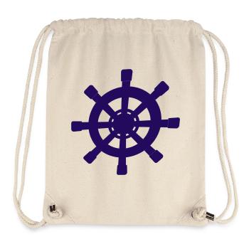 Steering wheel - Stanley/Stella Recycled Gym Bag - natural - Front