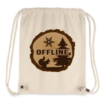 Wandern Winterwandern Outdoor Naturfreund - Stanley/Stella recycelter Gym Bag - Naturweiß - Vorne