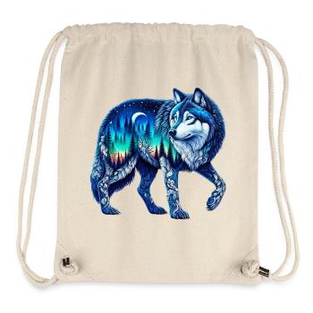 Loup - Sac à cordon recyclé Stanley/Stella - blanc naturel - Devant