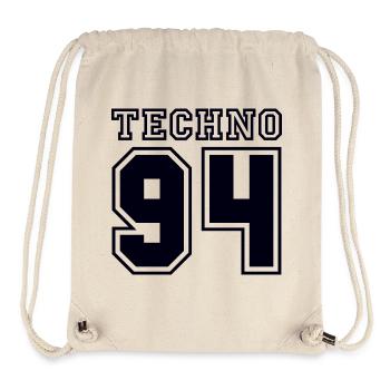 TECHNO 94 - Stanley/Stella Recycled Gym Bag - natural - Front