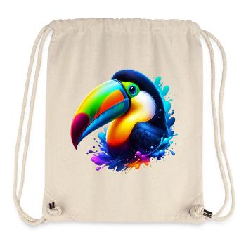 Tukan - Stanley/Stella recycelter Gym Bag - Naturweiß - Vorne