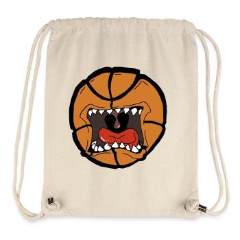 Explosives Basketball-Design - Stanley/Stella recycelter Gym Bag - Naturweiß - Vorne