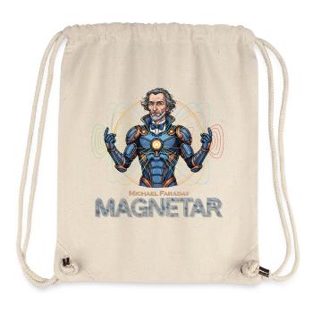 Faraday Magnetar in Rüstung - Stanley/Stella recycelter Gym Bag - Naturweiß - Vorne
