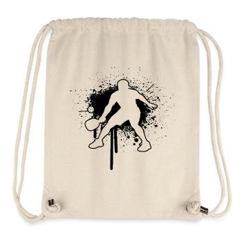 Pickleball Szene Design für Pickleball Athlet Fans - Stanley/Stella recycelter Gym Bag - Naturweiß - Vorne