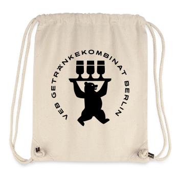 VEB Getränkekombinat Berlin - Stanley/Stella recycelter Gym Bag - Naturweiß - Vorne