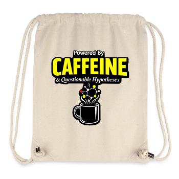 Coffee Chemistry: Caffeine Molecule Mug - Stanley/Stella Recycled Gym Bag - natural - Front