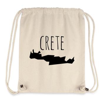 crete - Stanley/Stella recycelter Gym Bag - Naturweiß - Vorne