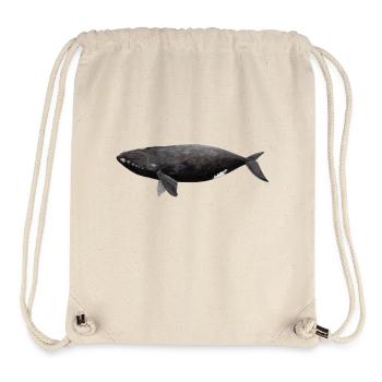 Right Whale - Balaena glacialis - right whale - Stanley/Stella Recycled Gym Bag - natural - Front