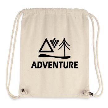 Adventure - Stanley/Stella Recycled Gym Bag - natural - Front