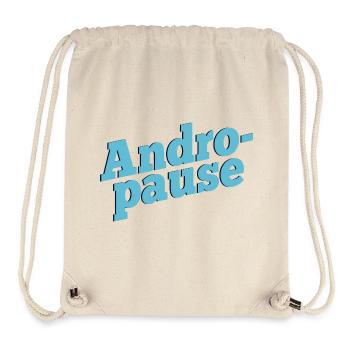 Wechseljahre Mann Andropause - Stanley/Stella recycelter Gym Bag - Naturweiß - Vorne