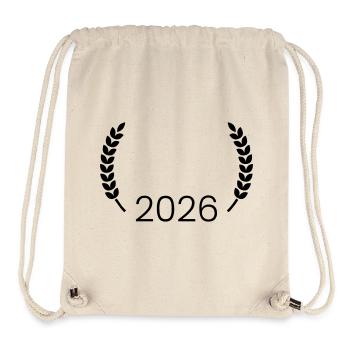 2026 kranz - Stanley/Stella recycelter Gym Bag - Naturweiß - Vorne