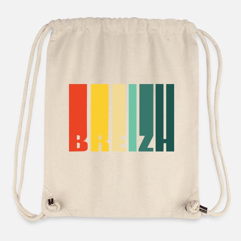 Breizh - Stanley/Stella recycelter Gym Bag - Naturweiß