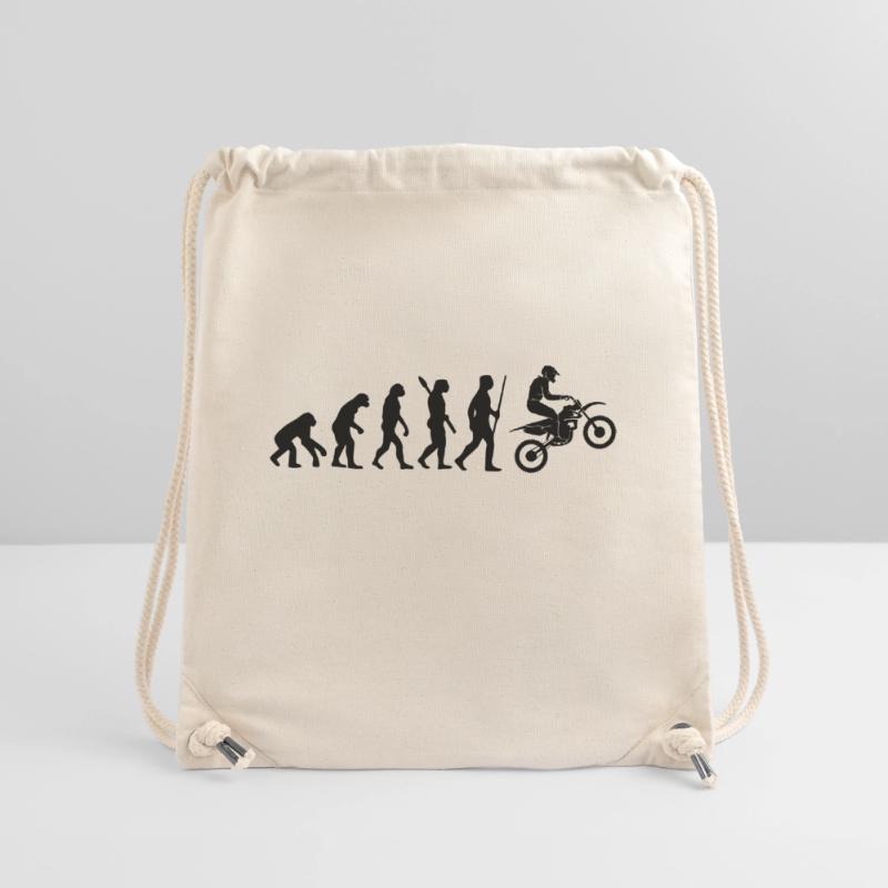 MOTORCYCLE EVOLUTION Stanley/Stella Recycled Gym Bag