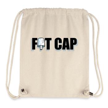 Fat Cap - Stanley/Stella recycelter Gym Bag - Naturweiß - Vorne
