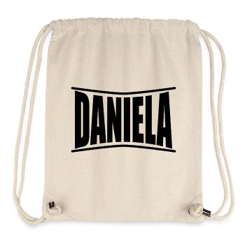 Daniela t-shirt gift idea - Stanley/Stella Recycled Gym Bag - natural - Front