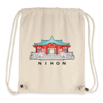 Japan, Shinto Shrine Koshikiiwa, Kansai Region - Stanley/Stella Recycled Gym Bag - natural - Front