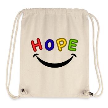 HOPE - Stanley/Stella recycelter Gym Bag - Naturweiß - Vorne