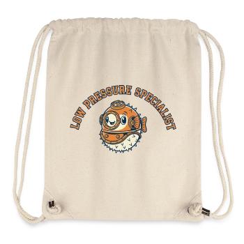 Low Pressure Specialist Pufferfish - Stanley/Stella Recycled Gym Bag - natural - Front