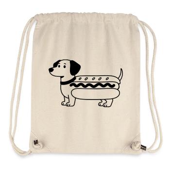 hot dog - Stanley/Stella Recycled Gym Bag - natural - Front