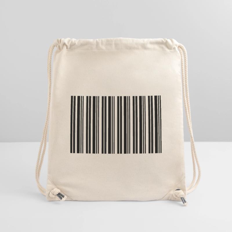 Conception de technologies informatiques pour nerds de code-barres Sac à cordon recyclé Stanley/Stella