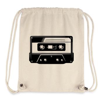 cassette - Sac à cordon recyclé Stanley/Stella - blanc naturel - Devant