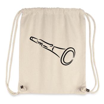 Clarinet - Stanley/Stella Recycled Gym Bag - natural - Front