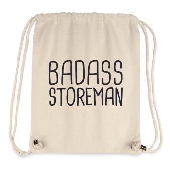 Storeman Badass - Stanley/Stella Recycled Gym Bag - natural - Front