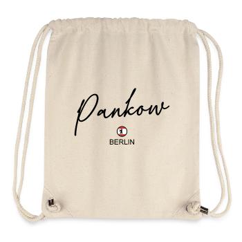 Pankow - Berlin Flagge - Berliner Bär - Berlinerin - Stanley/Stella recycelter Gym Bag - Naturweiß - Vorne