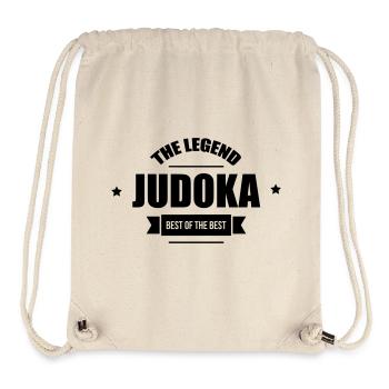 Judo / Judoka / Sport / Fight / Fighter / Strong - Stanley/Stella Recycled Gym Bag - natural - Front