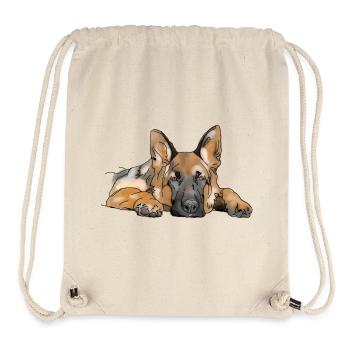 Sheepdog - Stanley/Stella Recycled Gym Bag - natural - Front