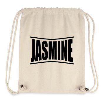 t-shirt Jasmine t-shirt gift idea - Stanley/Stella Recycled Gym Bag - natural - Front