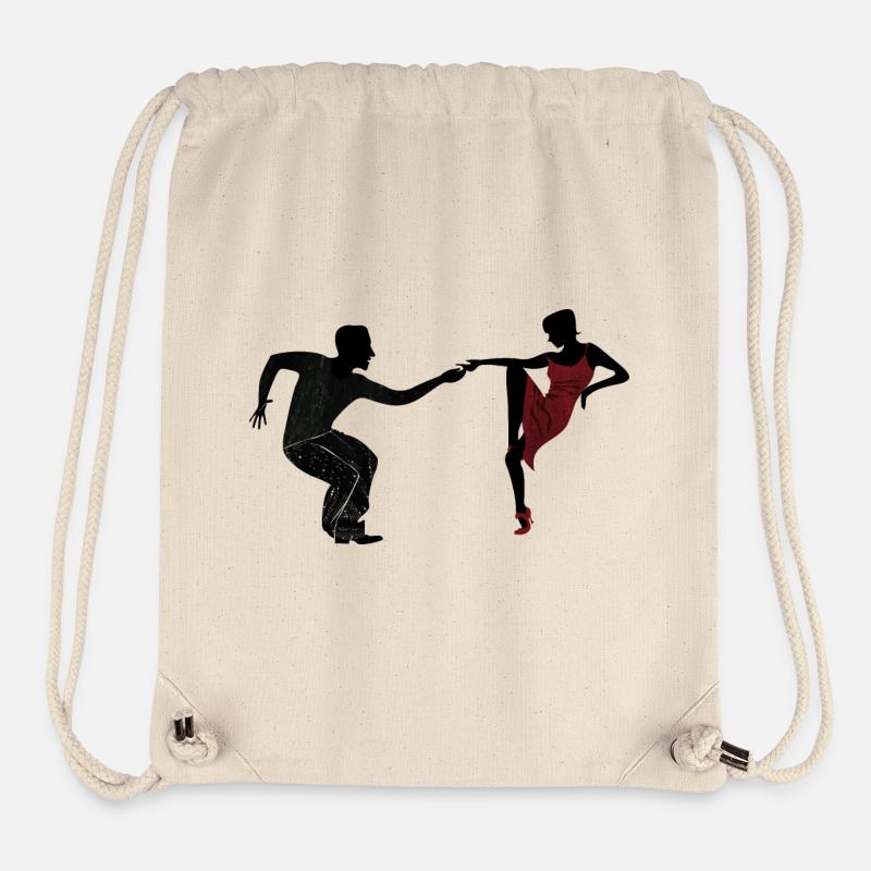Tanzpaar - Stanley/Stella recycelter Gym Bag - Naturweiß