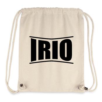 nom t-shirt Irio t-shirt idée cadeau - Sac à cordon recyclé Stanley/Stella - blanc naturel - Devant