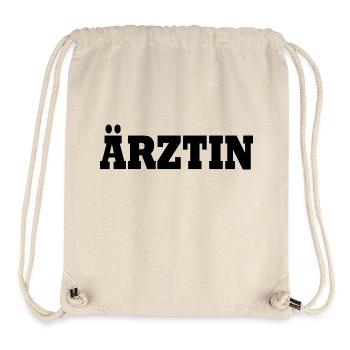Ärztin - Stanley/Stella recycelter Gym Bag - Naturweiß - Vorne