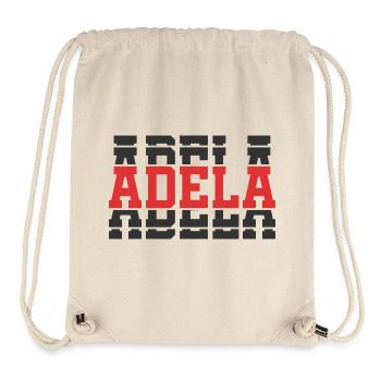 T-Shirt Adela T-Shirt Geschenkidee gestapelter Text - Stanley/Stella recycelter Gym Bag - Naturweiß - Vorne