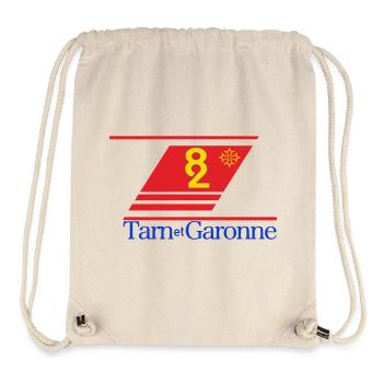 Tarn et Garonne - Stanley/Stella recycelter Gym Bag - Naturweiß - Vorne