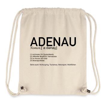 Adenau [Bedeutung] - Stanley/Stella recycelter Gym Bag - Naturweiß - Vorne