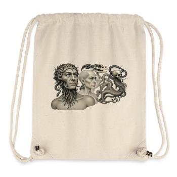 THE DAMNED #4 – dunkle Hölle - Stanley/Stella recycelter Gym Bag - Naturweiß - Vorne