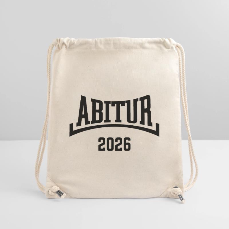 Abitur 2026 (Abiturient / Abi 26 / Konkav / B) Stanley/Stella Recycled Gym Bag