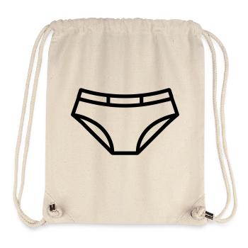 Briefings - Stanley/Stella recycelter Gym Bag - Naturweiß - Vorne
