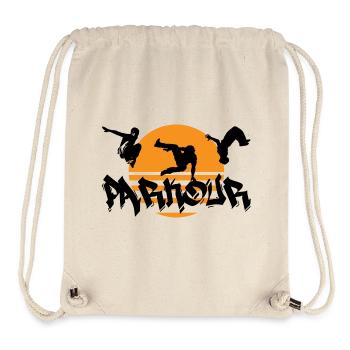 Parkour - Stanley/Stella Recycled Gym Bag - natural - Front
